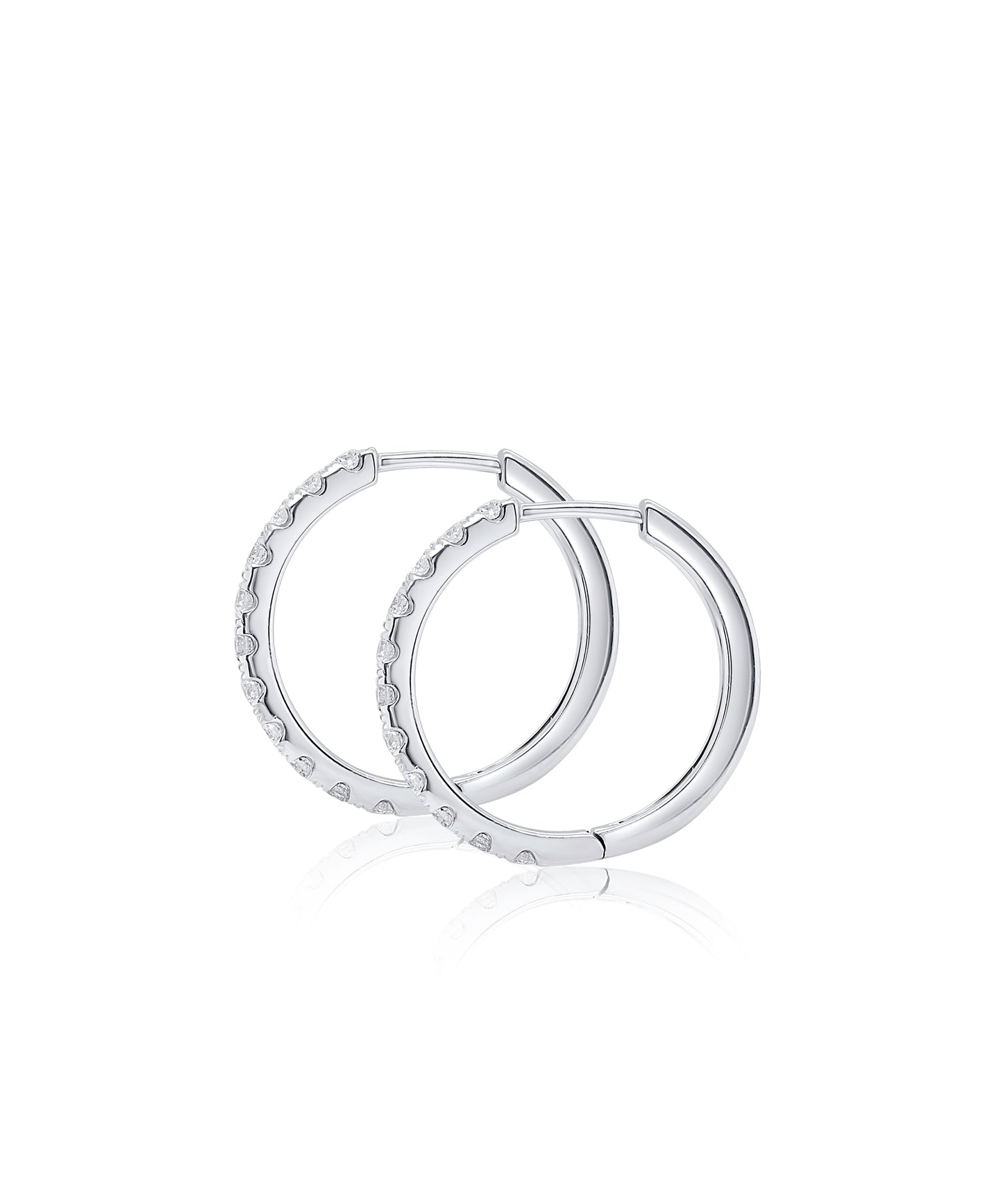 .40ctw Round Hoops