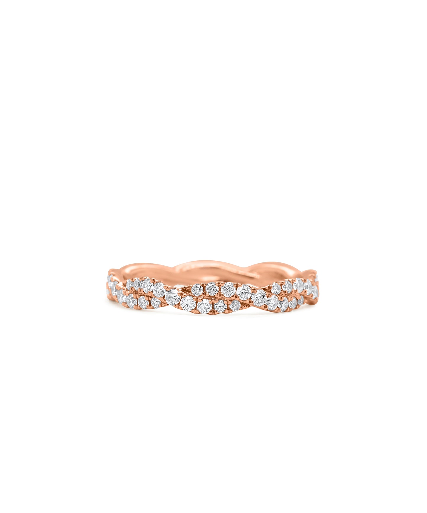 Twists of Gold Wedding Band