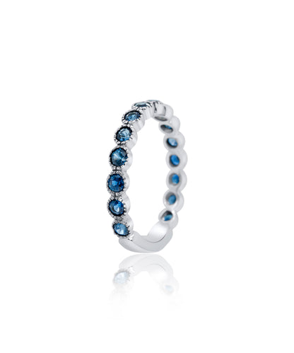 Blue Sapphire Band