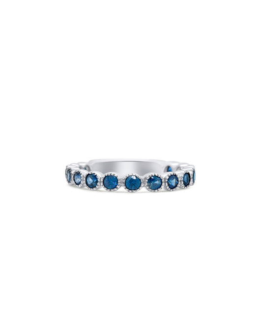 Blue Sapphire Band