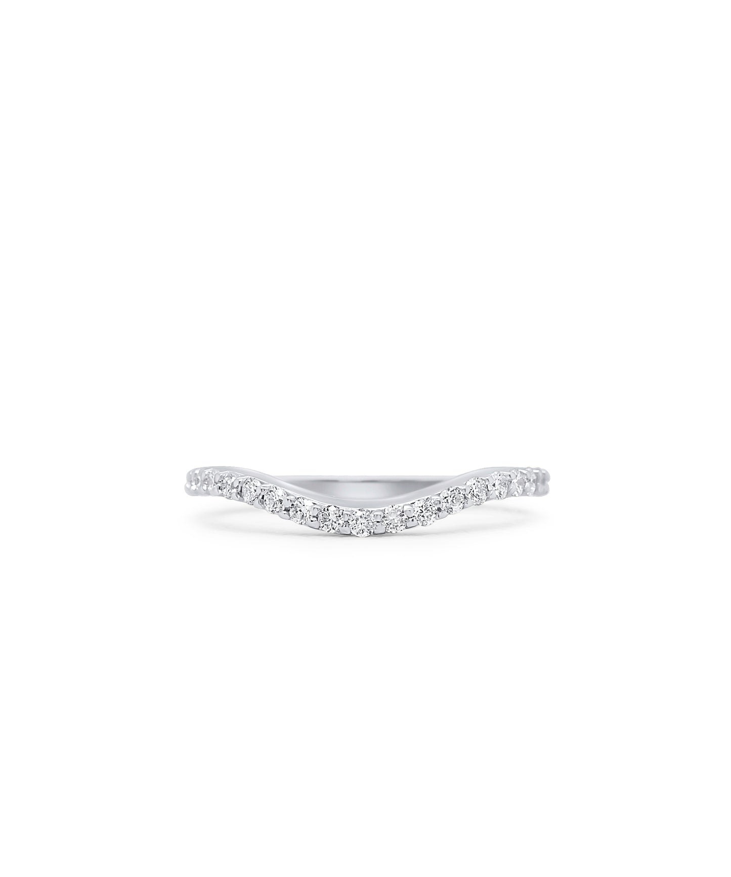 .30ctw Curved Wedding Band