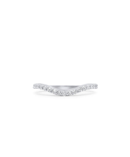 .30ctw Curved Wedding Band