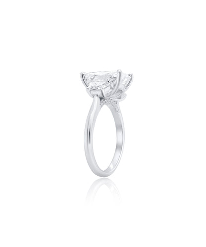 Classic Cathedral with Cushion Cut