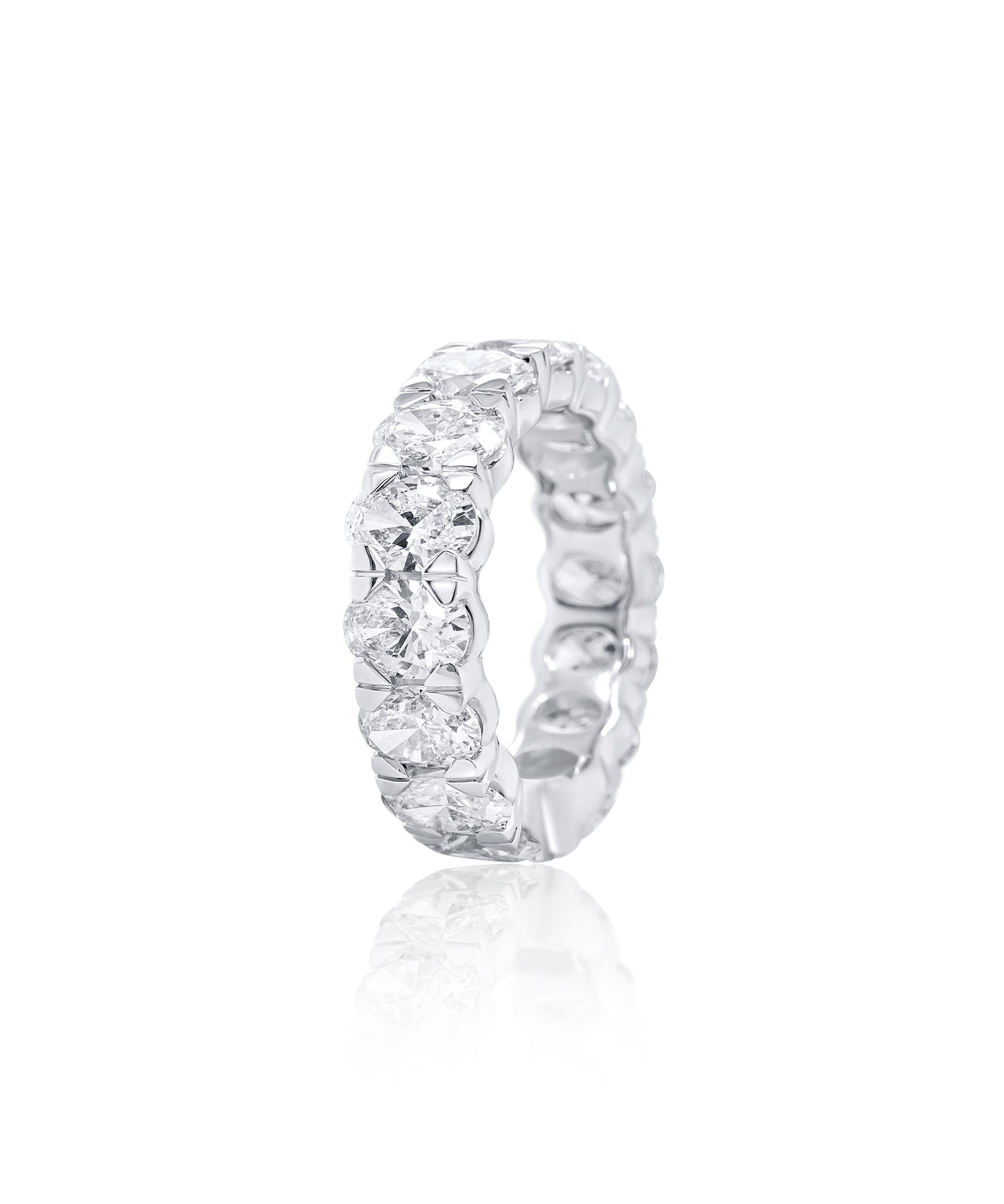 Oval Luxe Eternity Band