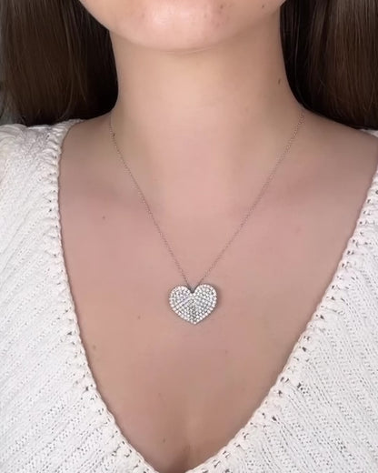 Shimmering Heart Pendant