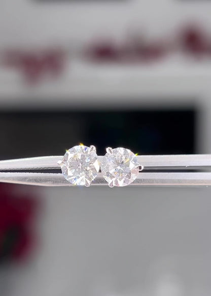 1.53ctw Diamond Studs