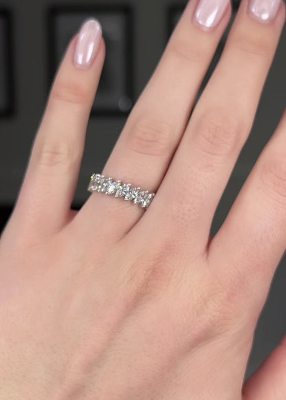 Marquise Cut Diamond Eternity Band