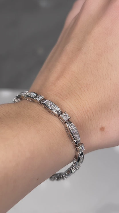 Invisible Set Diamond Bracelet