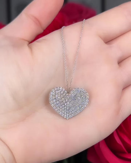 Shimmering Heart Pendant